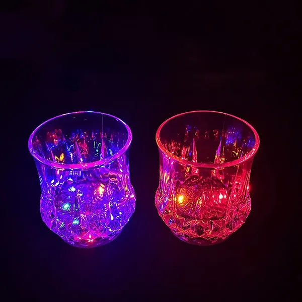 7 oz Luminous Colorful Flashing Beer Cup