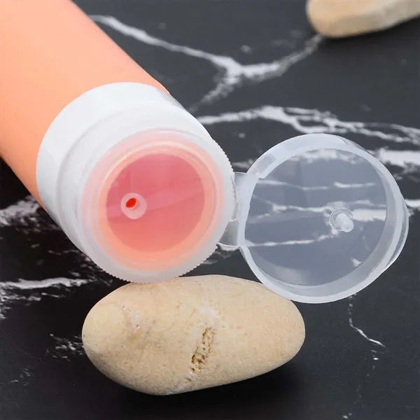 Silicone leakproof dispenser bottles toiletry travel kit