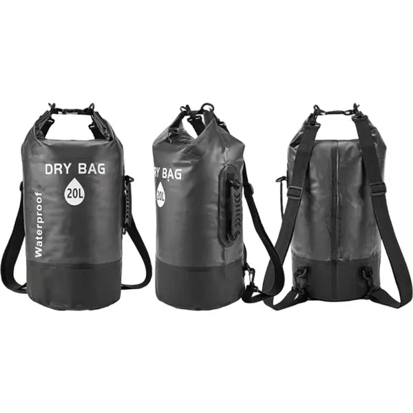 20L Double-Shoulder Bucket-Shaped Waterproof Bag
