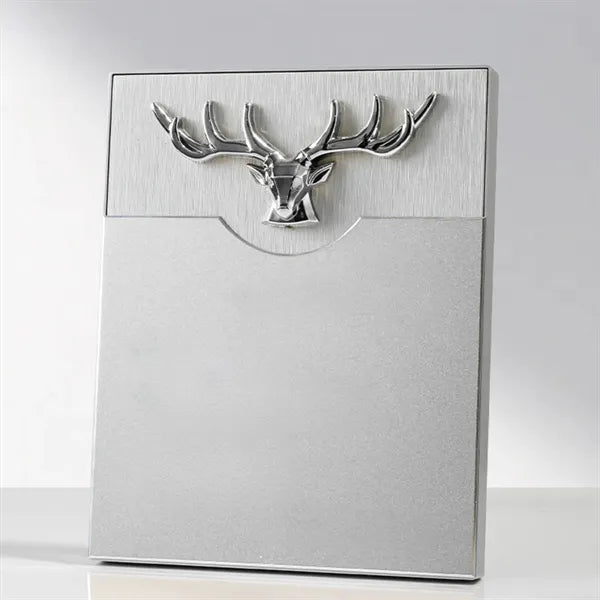 Antler Metal Certificate Plaque