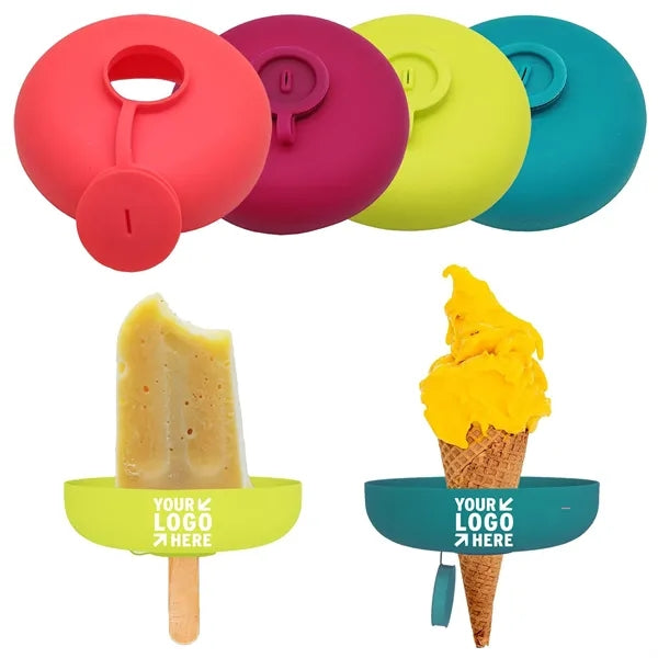 Anti-Mess Silicone Ice Cream Holder