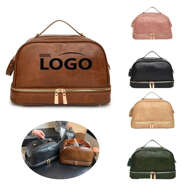 Multi-layer makeup bag