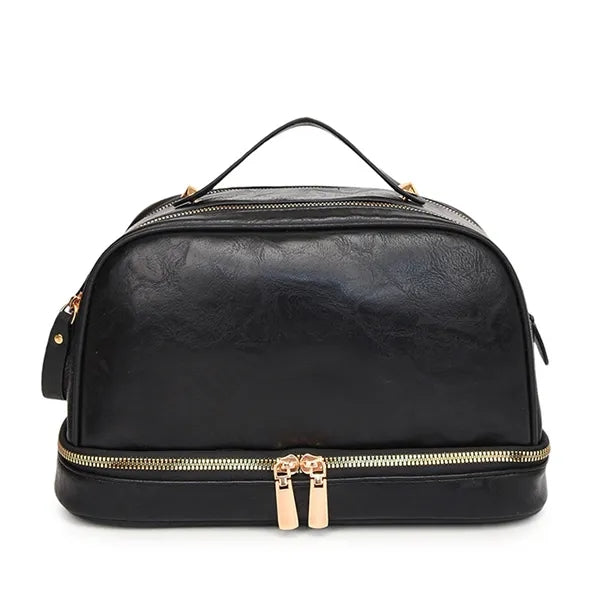 Multi-layer makeup bag