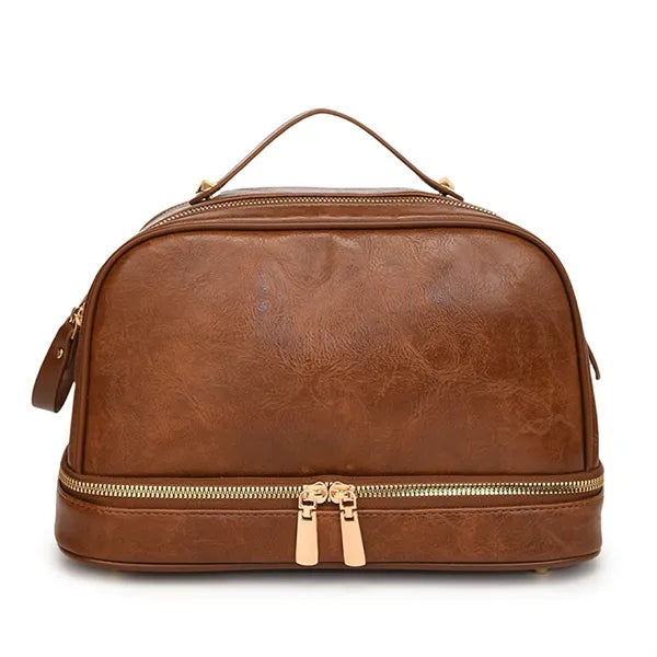 Multi-layer makeup bag