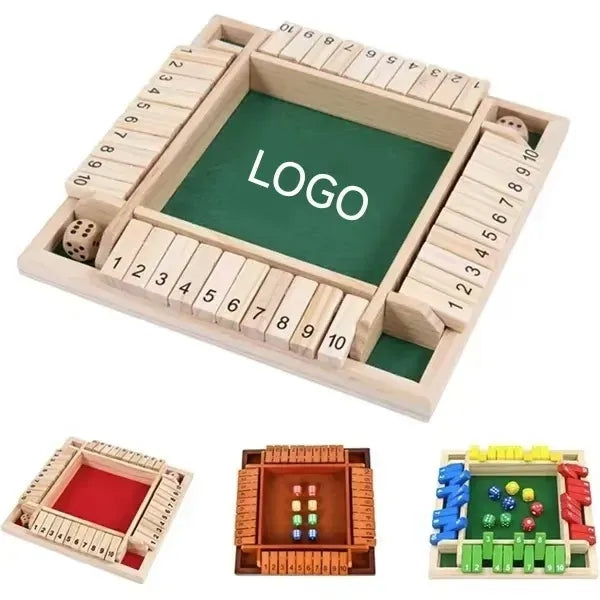 Family Wooden Board Table Math Games for Adults and Kids