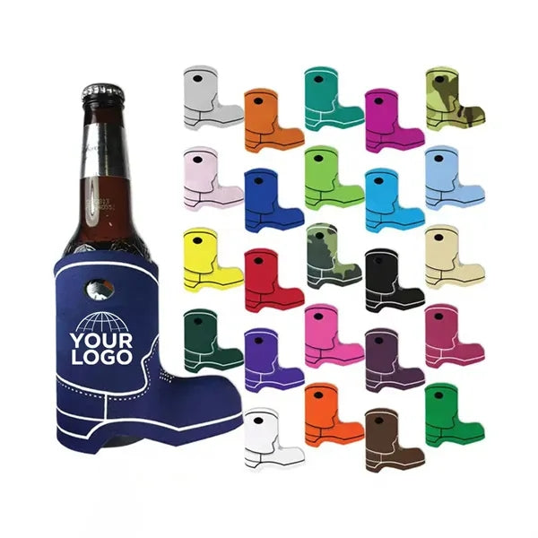 12OZ Boot Slide On Scuba Sleeve Bottles Cooler