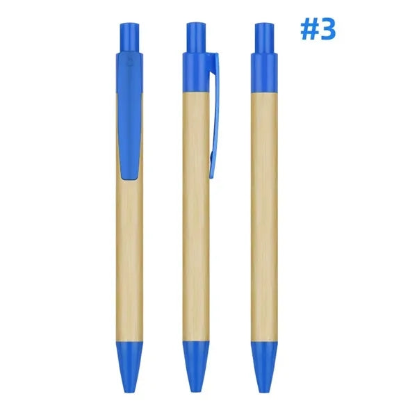 Environmentally friendly wheat straw gel pen