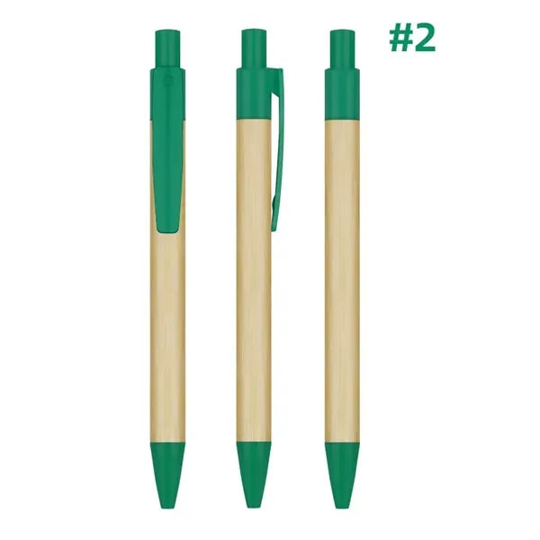 Environmentally friendly wheat straw gel pen