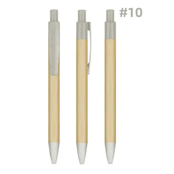Environmentally friendly wheat straw gel pen