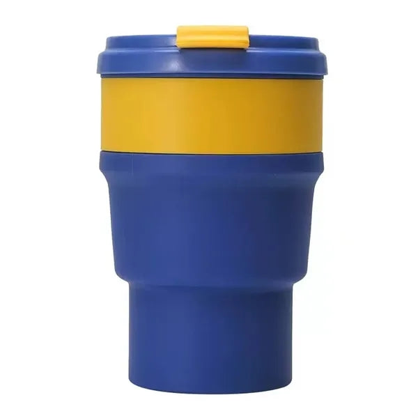 19oz Foldable Silicone Travel Coffee Cup