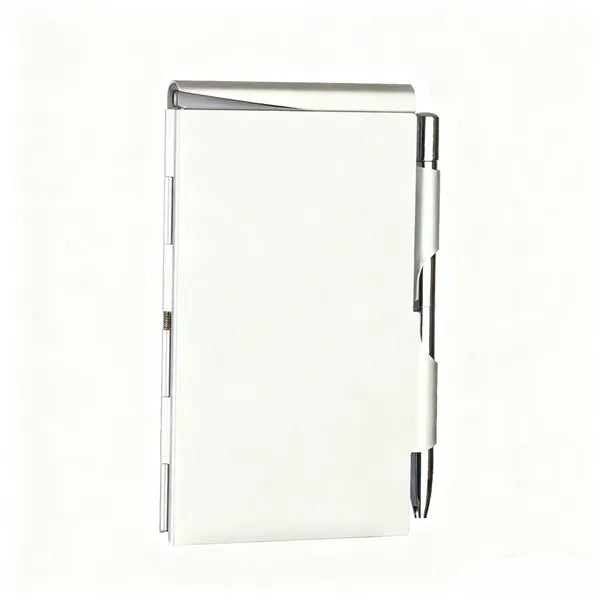 Aluminum Notebook With Metal Pen