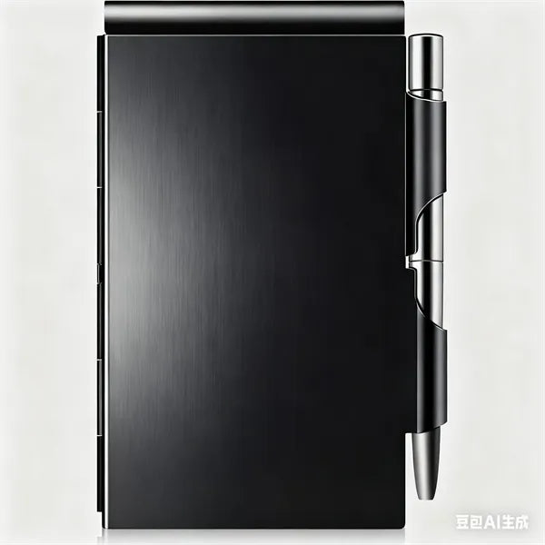 Aluminum Notebook With Metal Pen