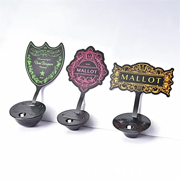LED Bottle Label Sticker