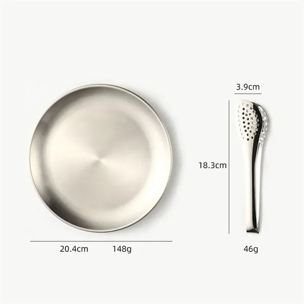 Camping Travel Cutlery Set Stainless Steel Picnic Utensils