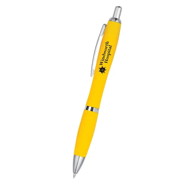 Satin Pen With Antimicrobial Additive