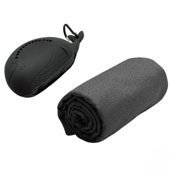 Whale-Shaped Quick-Drying Towel