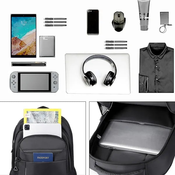 Oxford cloth outdoor waterproof business laptop backpack