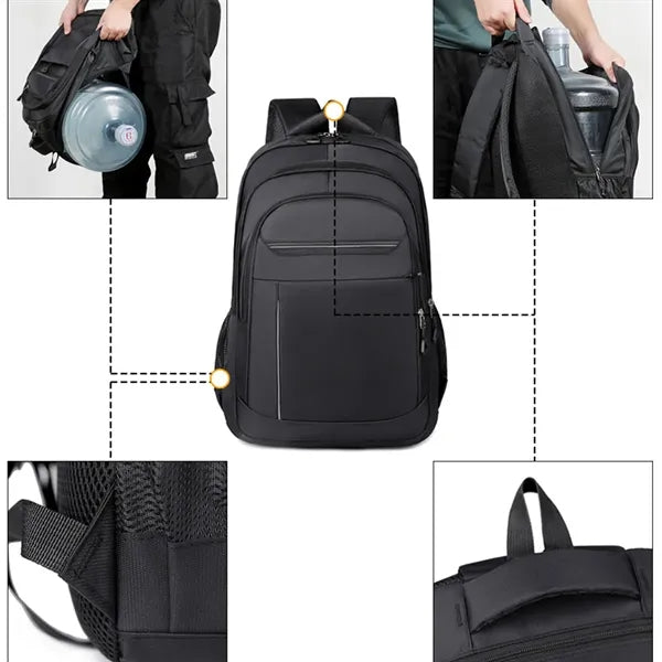 Oxford cloth outdoor waterproof business laptop backpack