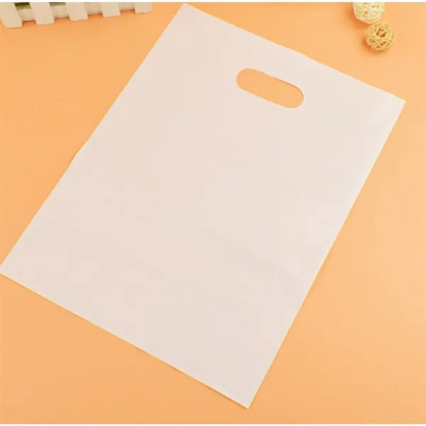 Plastic Shopping Bags With Die Cut Handle