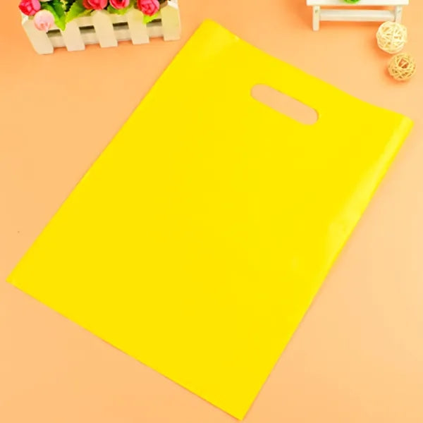 Plastic Shopping Bags With Die Cut Handle