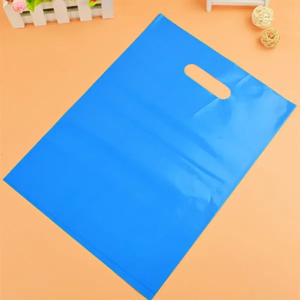 Plastic Shopping Bags With Die Cut Handle