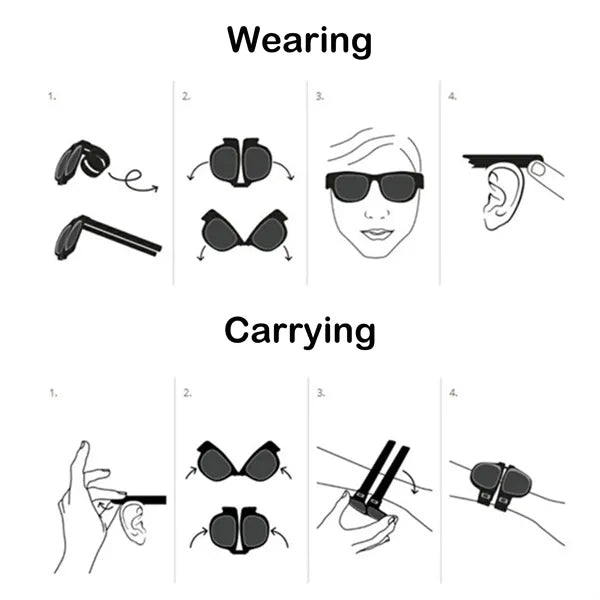 Foldable Slap Sunglasses