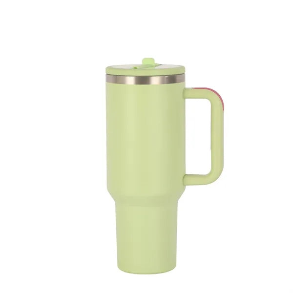 Large Capacity Stainless Steel Car Mug With Handle