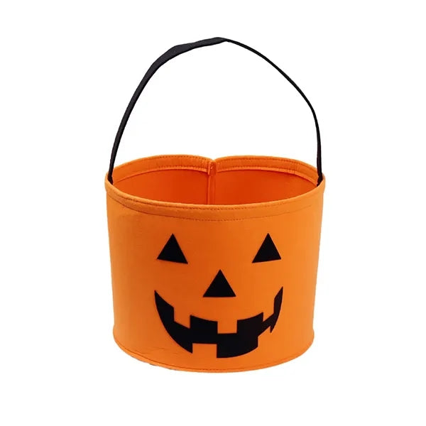 Portable Halloween Candy Felt Bucket