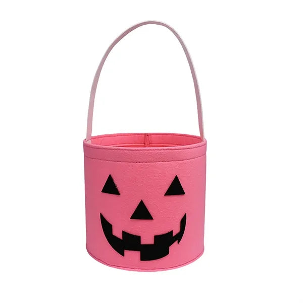 Portable Halloween Candy Felt Bucket