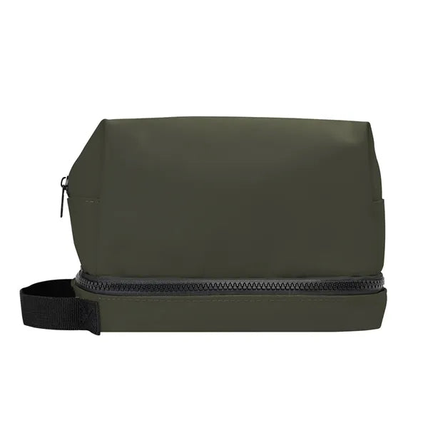 Hudson rPET Leatherette Toiletry Bag