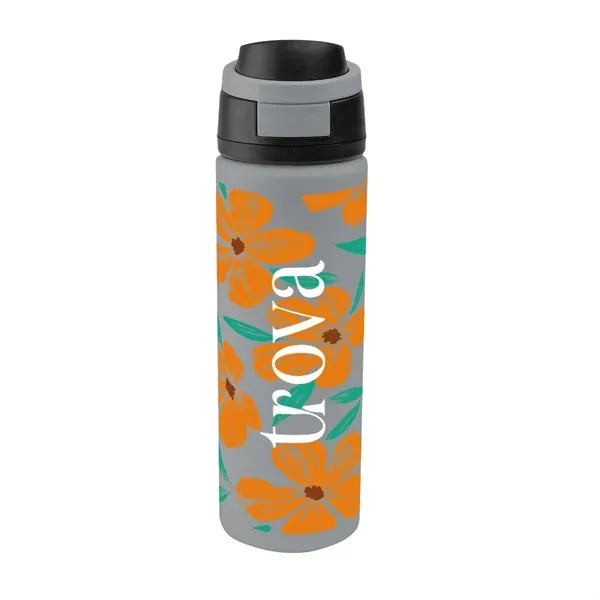 24 Oz. Full Color Pop Sip Recycled Stainless Steel Bottle