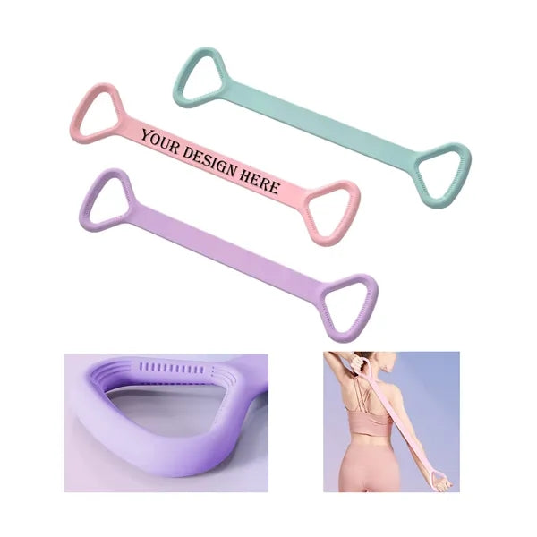 Portable Figure-8 Yoga Exercise Stretching Band