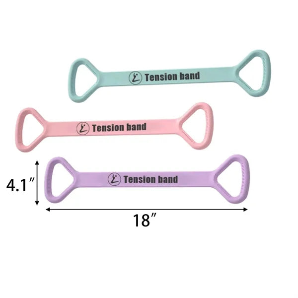 Portable Figure-8 Yoga Exercise Stretching Band