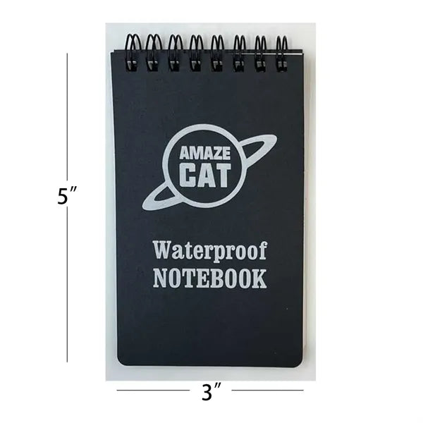 3''x 5'' Waterproof Stone Paper Spiral Notebook