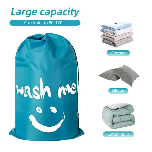 Large Travel Laundry Bags - Waterproof Wet/Dry