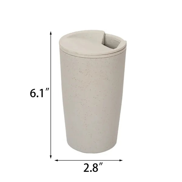 17oz Durable & Eco-Friendly Wheat Straw Cup