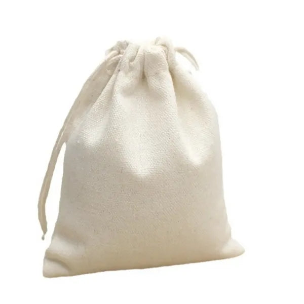 Cotton Drawstring Pouch Small Cloth Bag