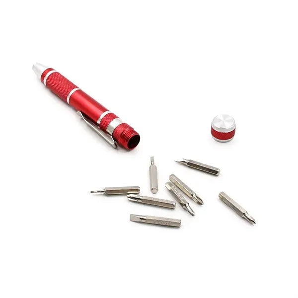 Pocket Screwdriver Kit 8-in-1 Multi-Tool Pen