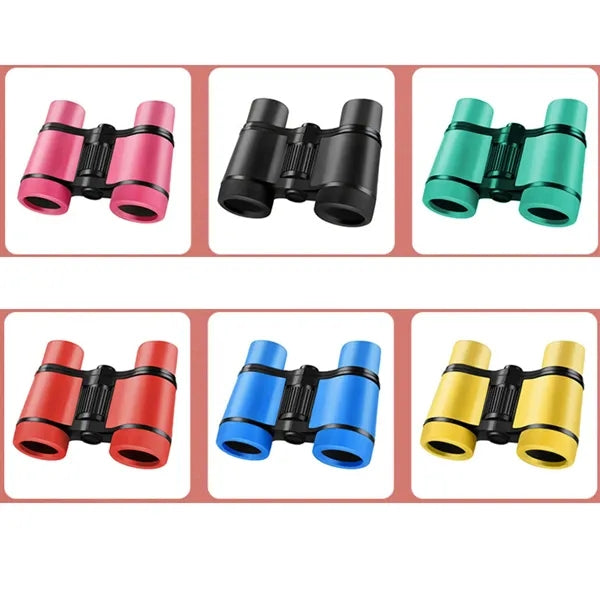 4X30 Colorful Kids Binoculars With Rubber Grip