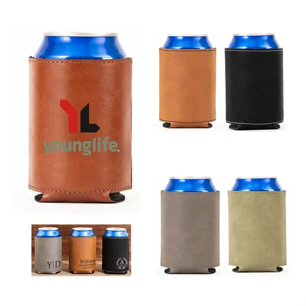 Luxury PU Can Sleeve Holder