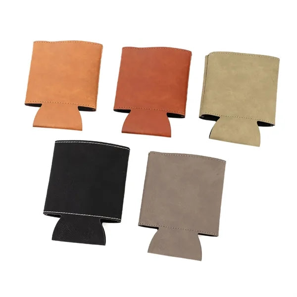 Luxury PU Can Sleeve Holder