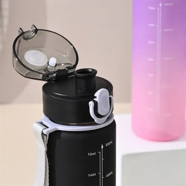 16 OZ Gradient Color Water Bottle