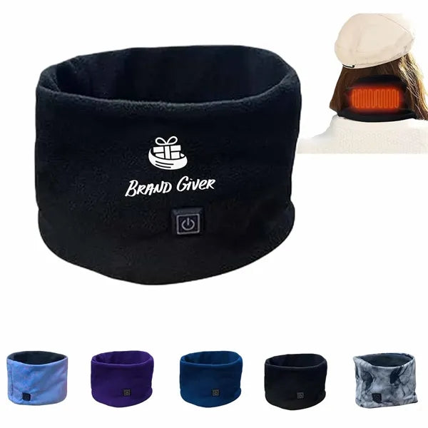 Men's and women's smart heated neck warmer