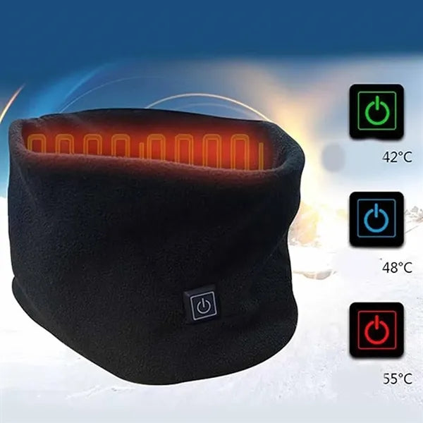 Men's and women's smart heated neck warmer