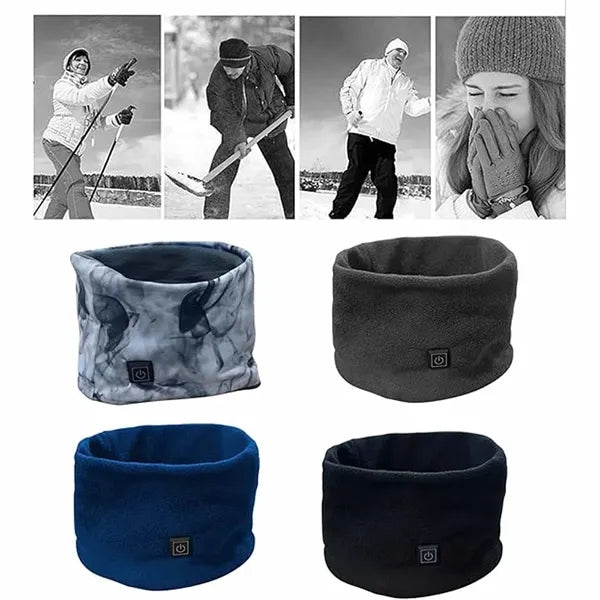 Men's and women's smart heated neck warmer