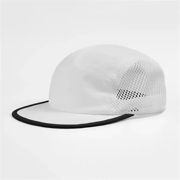Blank Water Repellent 5 Panel Nylon Mesh Camper Hat