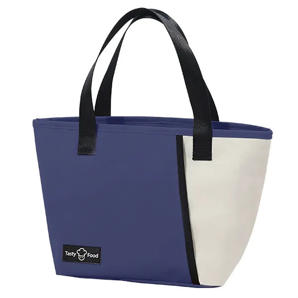 8-Can Color-Block Insulated Lunch Tote Cooler