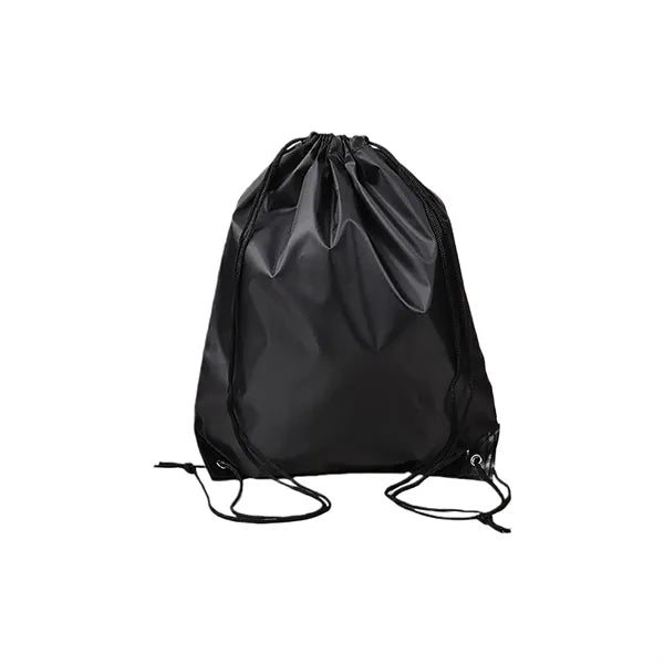 Polyester Drawstring Backpack Reinforced Corner Adjustable