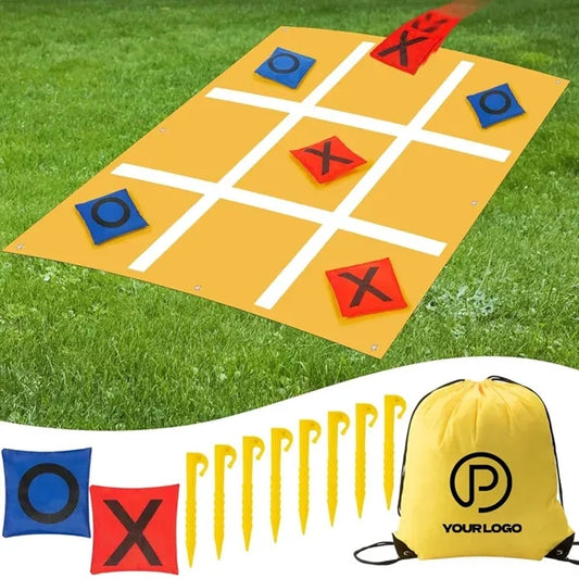 Giant tic tac toe games for outdoor camping family field day