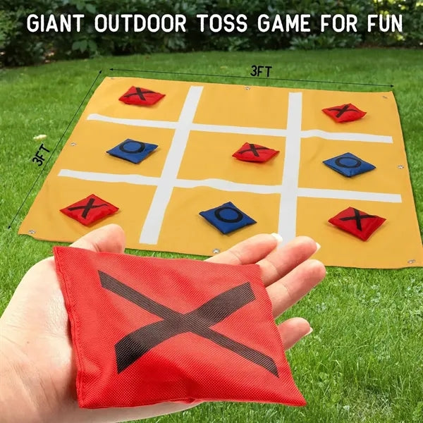 Giant tic tac toe games for outdoor camping family field day